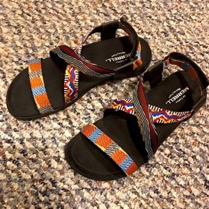 Merrell cross strap sandal
